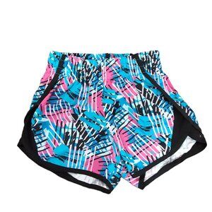 Athletic Works Girls Shorts Size LG 10-12 Lightweight Elastic Waist Sm Spot